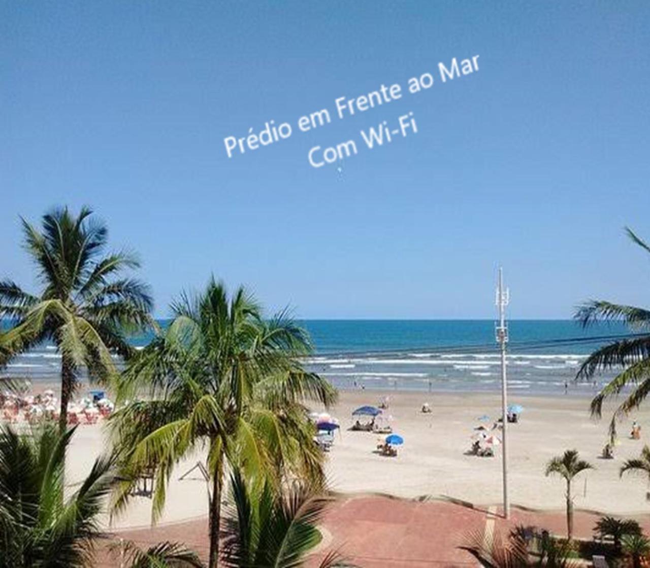 Predio Em Frente Ao Mar Lägenhet Praia Grande  Exteriör bild