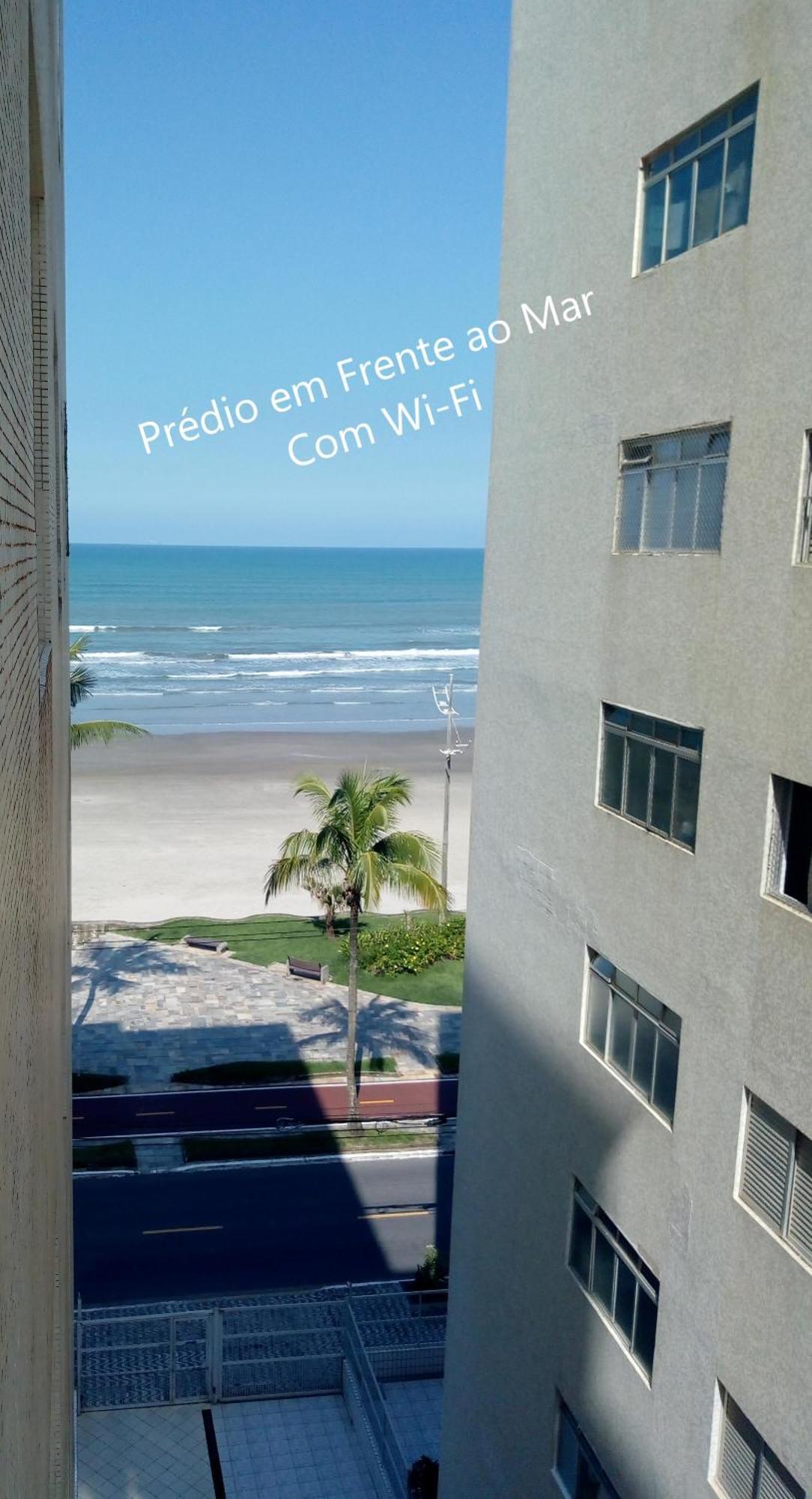 Predio Em Frente Ao Mar Lägenhet Praia Grande  Exteriör bild