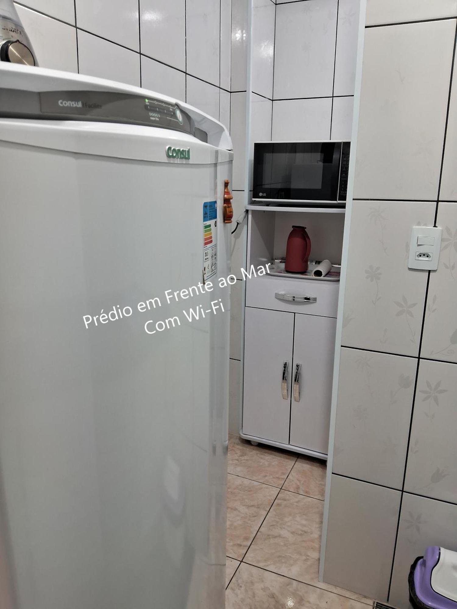 Predio Em Frente Ao Mar Lägenhet Praia Grande  Exteriör bild