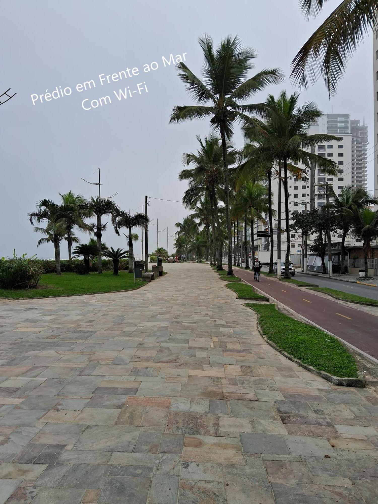 Predio Em Frente Ao Mar Lägenhet Praia Grande  Exteriör bild