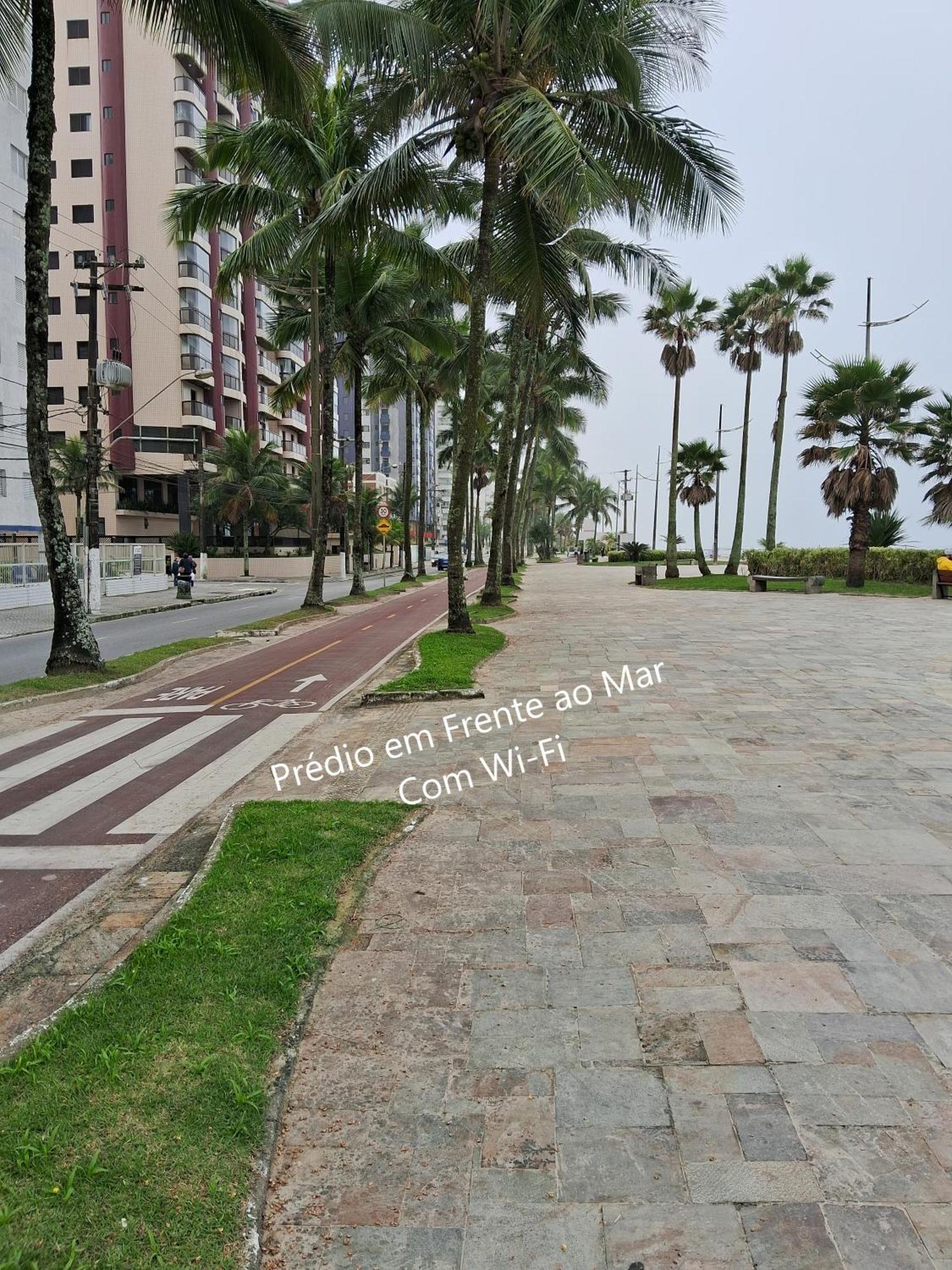 Predio Em Frente Ao Mar Lägenhet Praia Grande  Exteriör bild