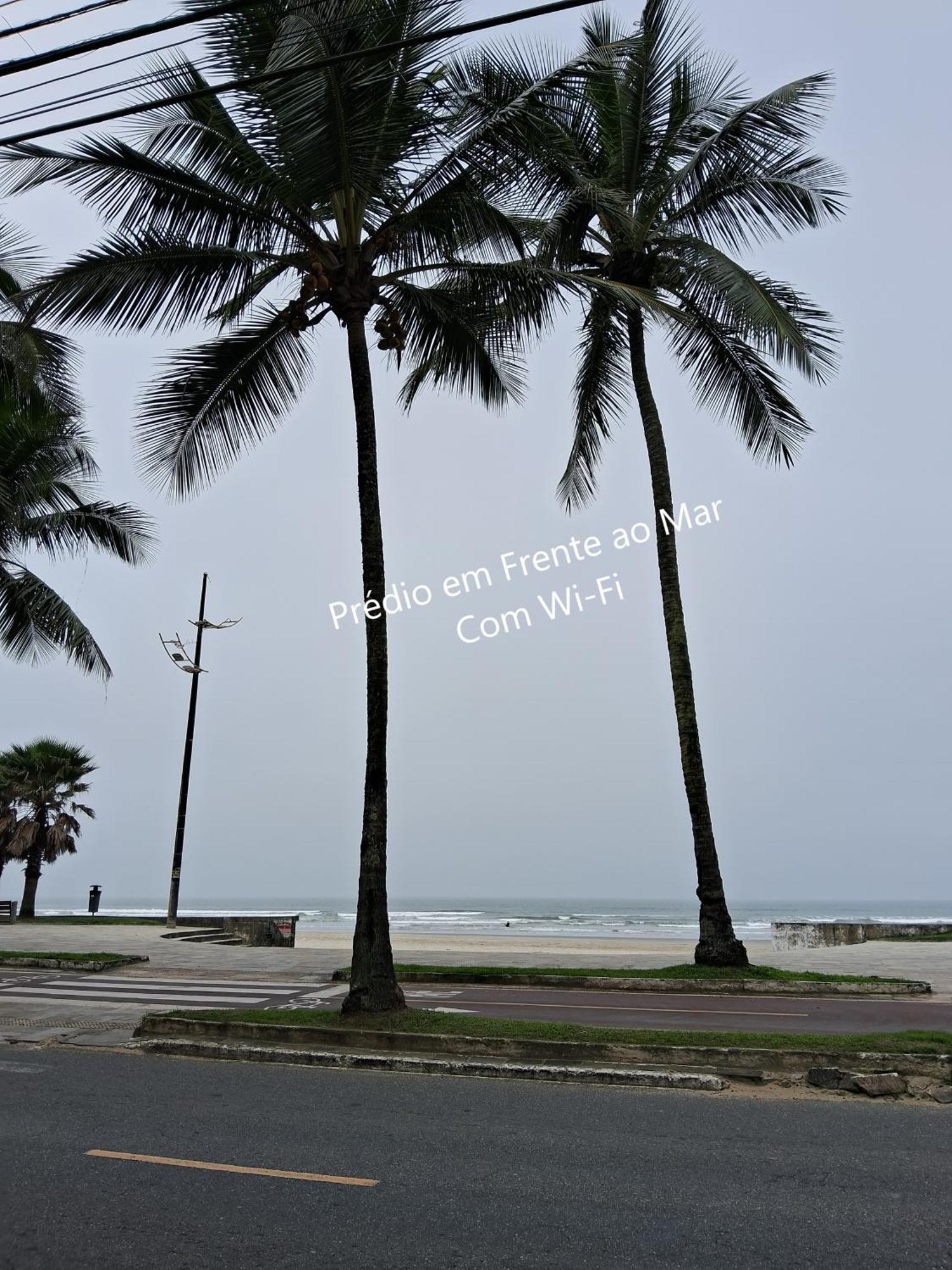 Predio Em Frente Ao Mar Lägenhet Praia Grande  Exteriör bild